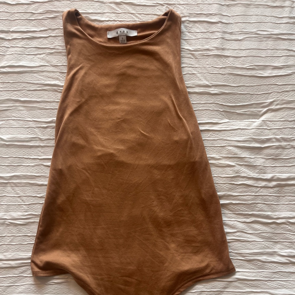 Brown Body Suit